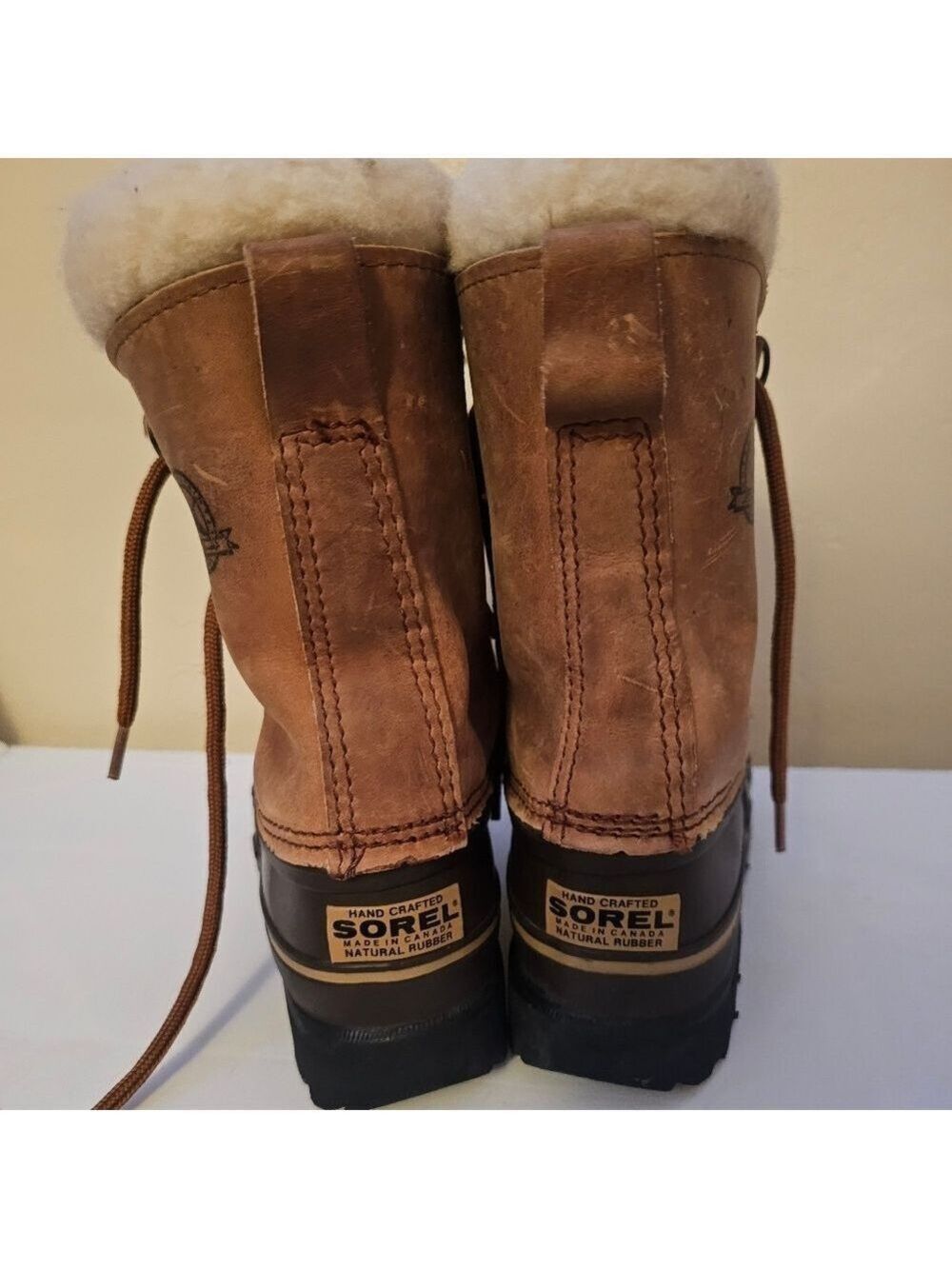 Sorel Boots Women’s Alpine Winter Brown Leather Insulated Faux Fur Ski Snow - Picture 6 of 11